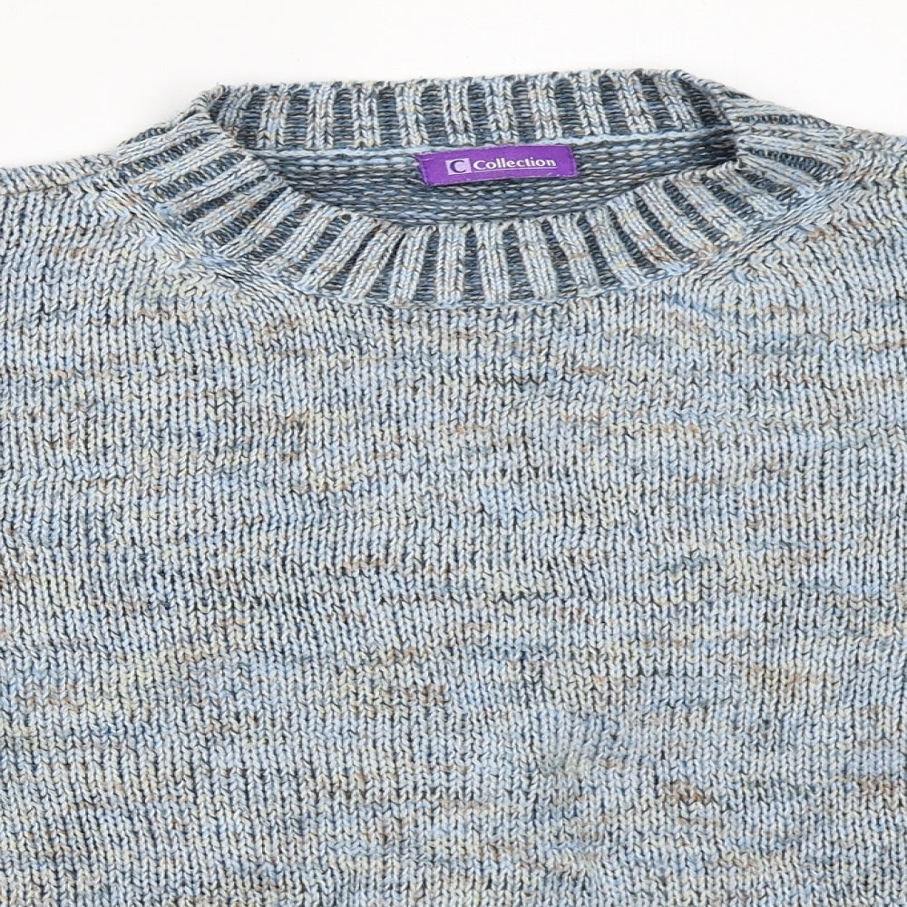 Collection Womens Blue   Pullover Jumper Size 18