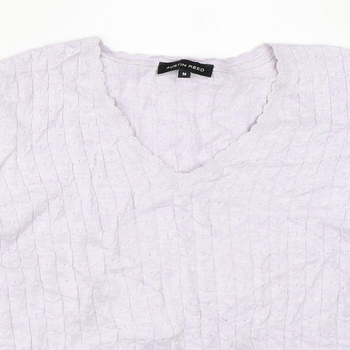 Austin Reed Womens Purple   Pullover Jumper Size M