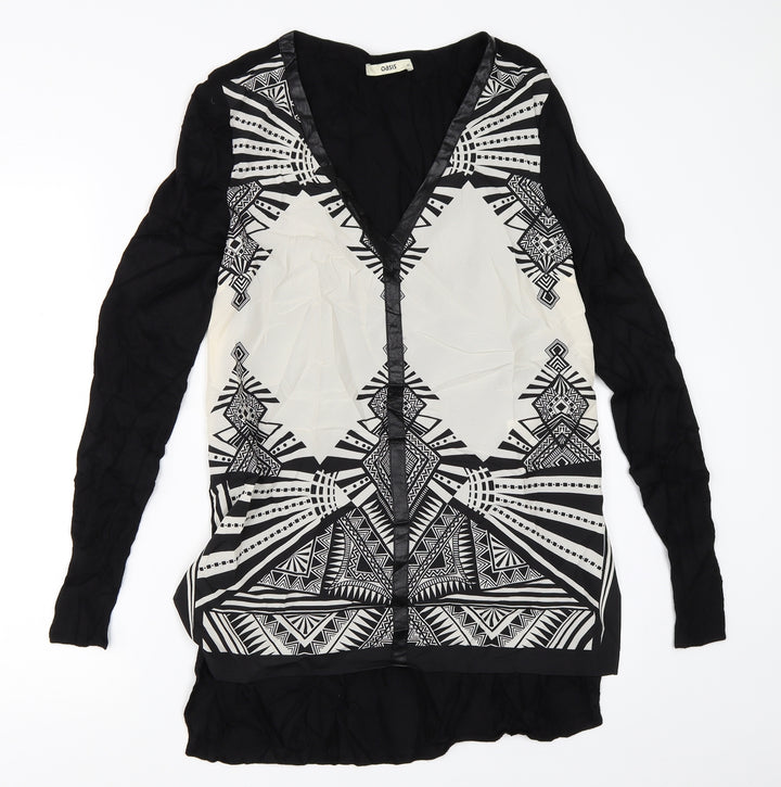 Oasis Womens Black   Pullover Jumper Size M
