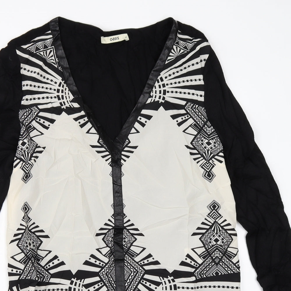Oasis Womens Black   Pullover Jumper Size M