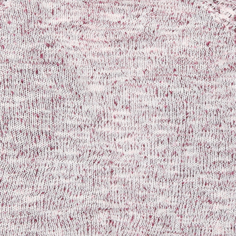 Donatella Maurizio Womens Pink   Cardigan Jumper Size XL