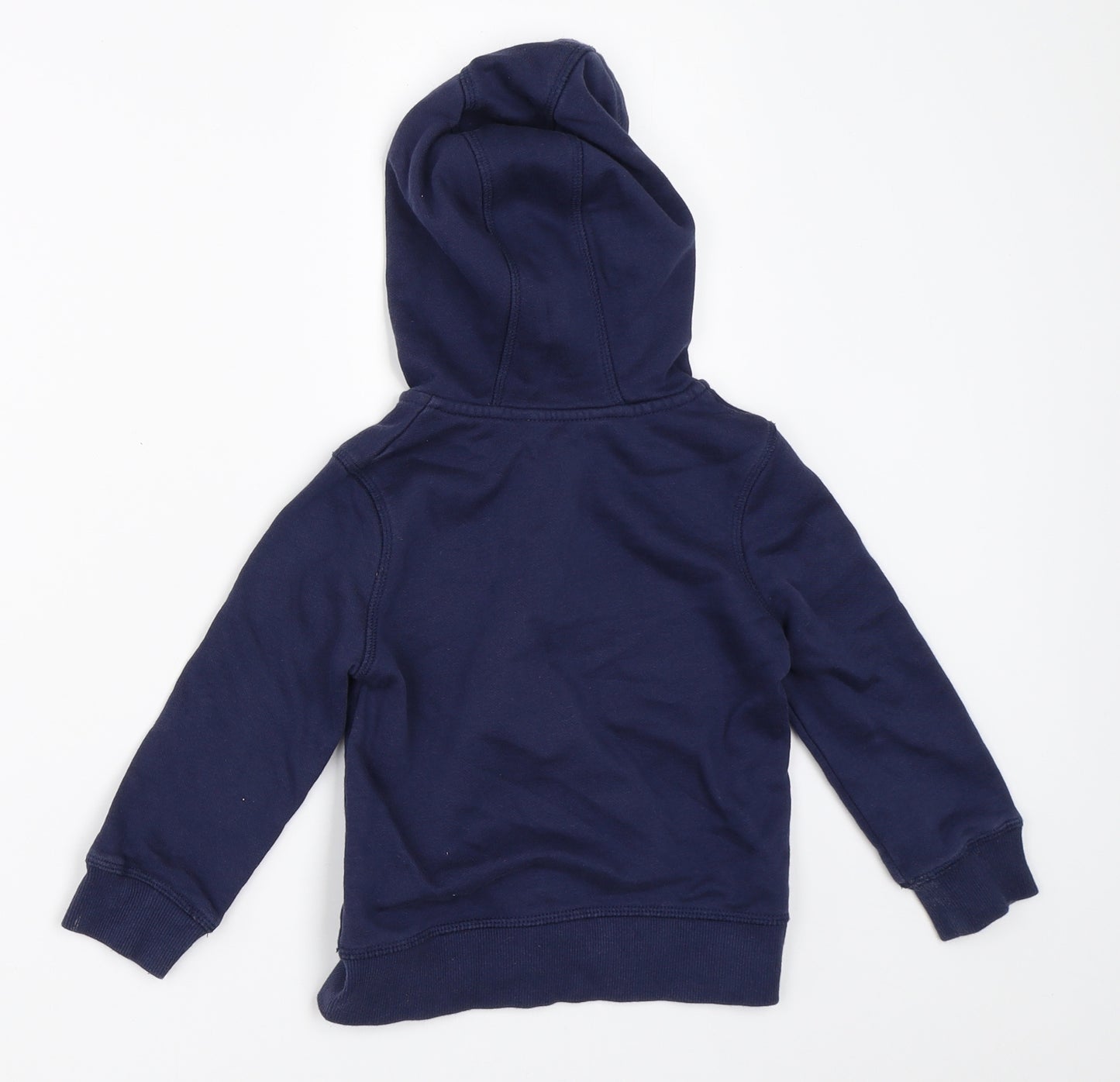George Boys Blue   Full Zip Hoodie Size 2-3 Years