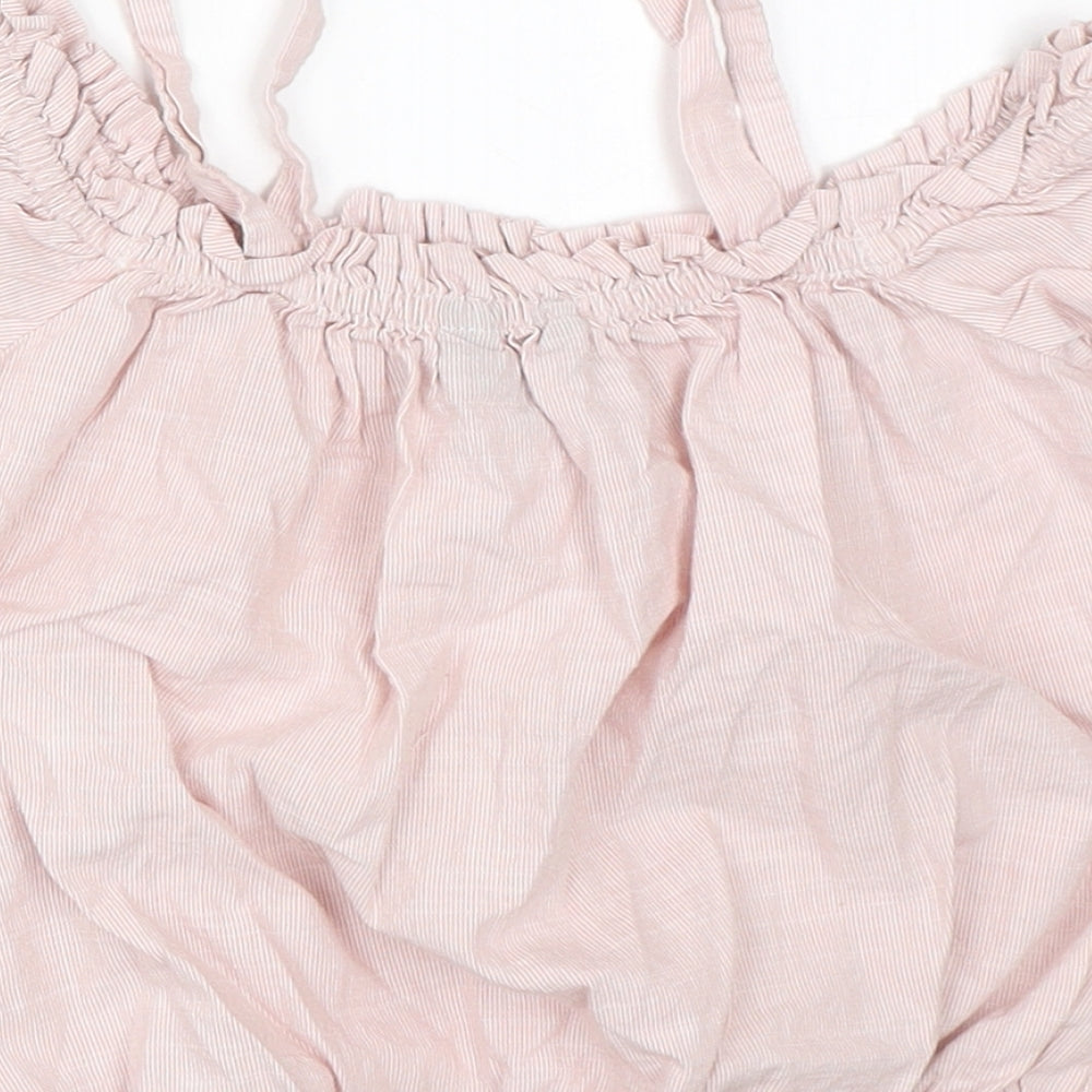 New Look Girls Pink   Basic Blouse Size 11 Years