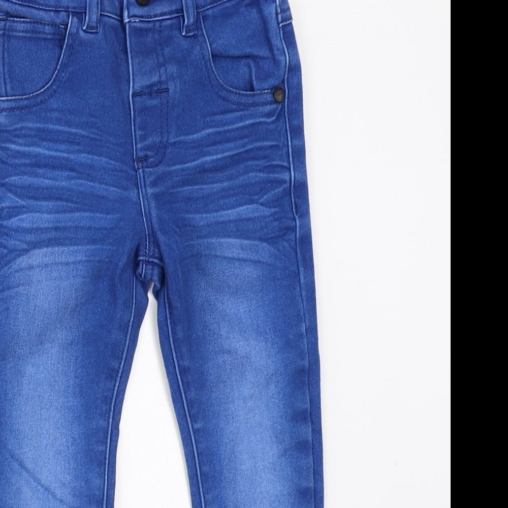 NEXT Girls Blue  Denim Skinny Jeans Size 2-3 Years