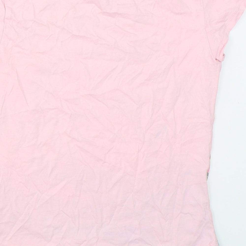 H&M Girls Pink   Basic T-Shirt Size 10-11 Years