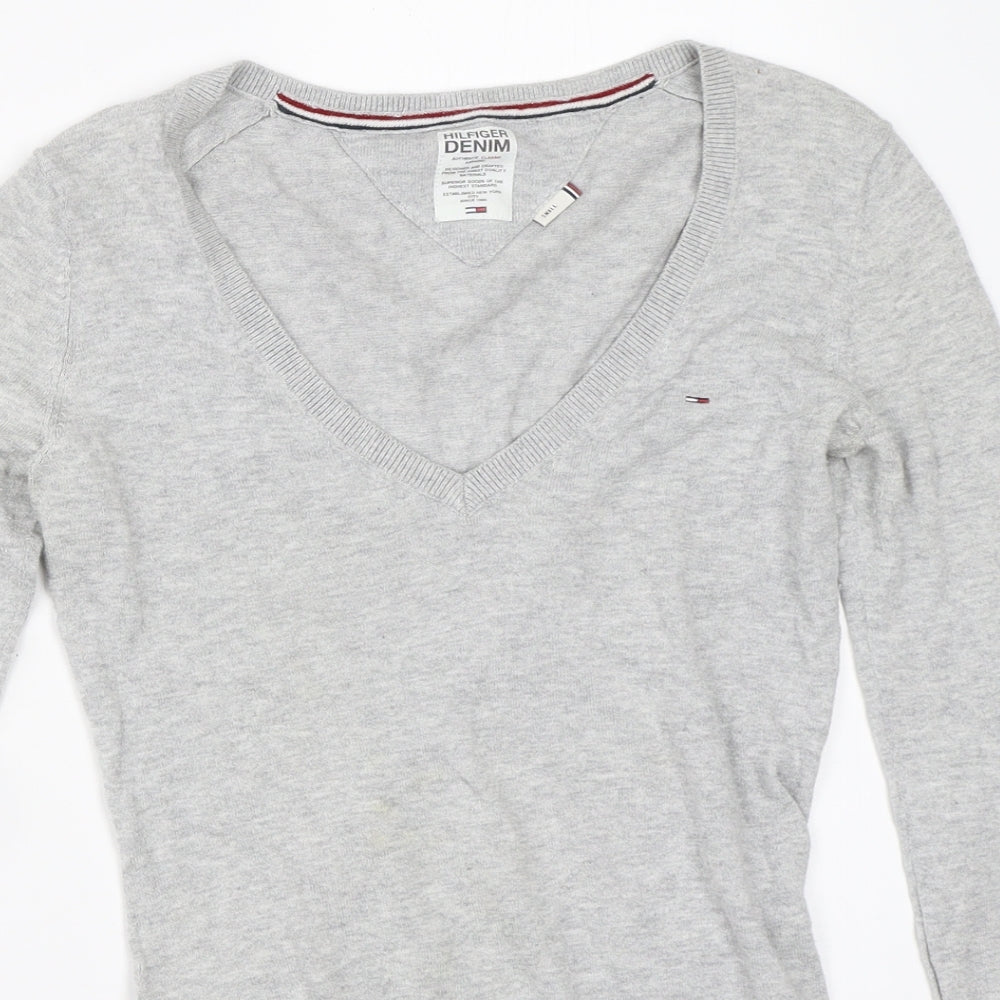 Tommy Hilfiger Womens Grey   Pullover Jumper Size S