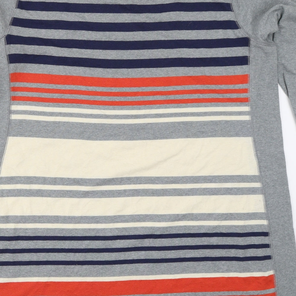 Marks and Spencer Womens Grey Striped  Tunic Blouse Size 18