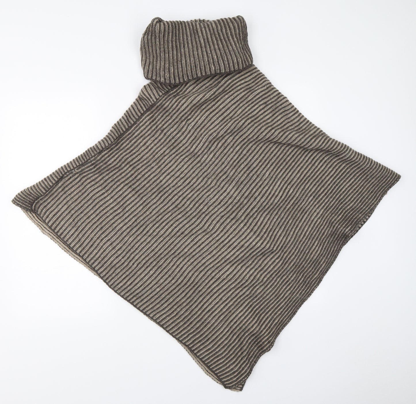 Preworn Womens Brown   Cape Jumper One Size