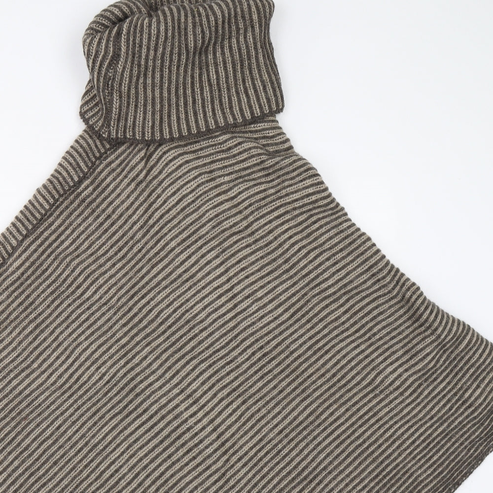 Preworn Womens Brown   Cape Jumper One Size