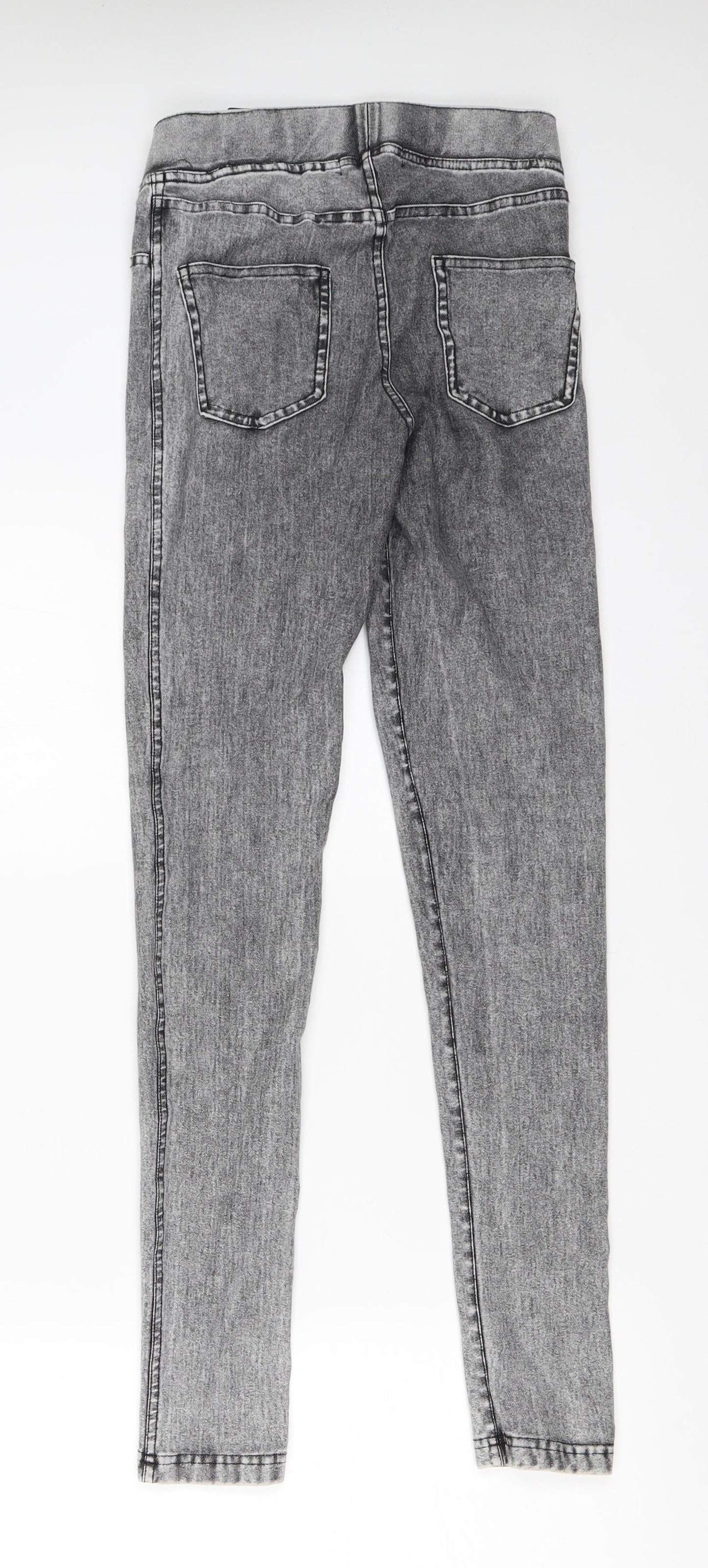 H&M Girls Grey   Jegging Jeans Size 12-13 Years