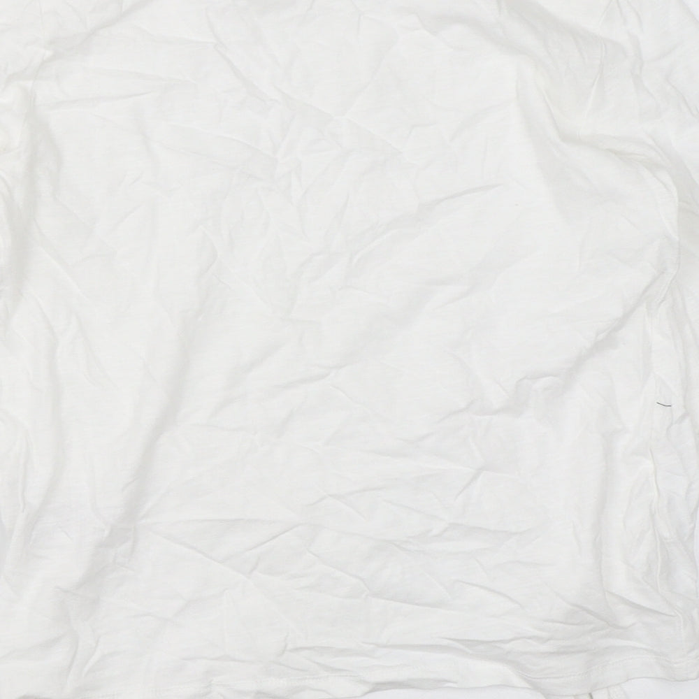 Very Girls White   Basic T-Shirt Size 9 Years