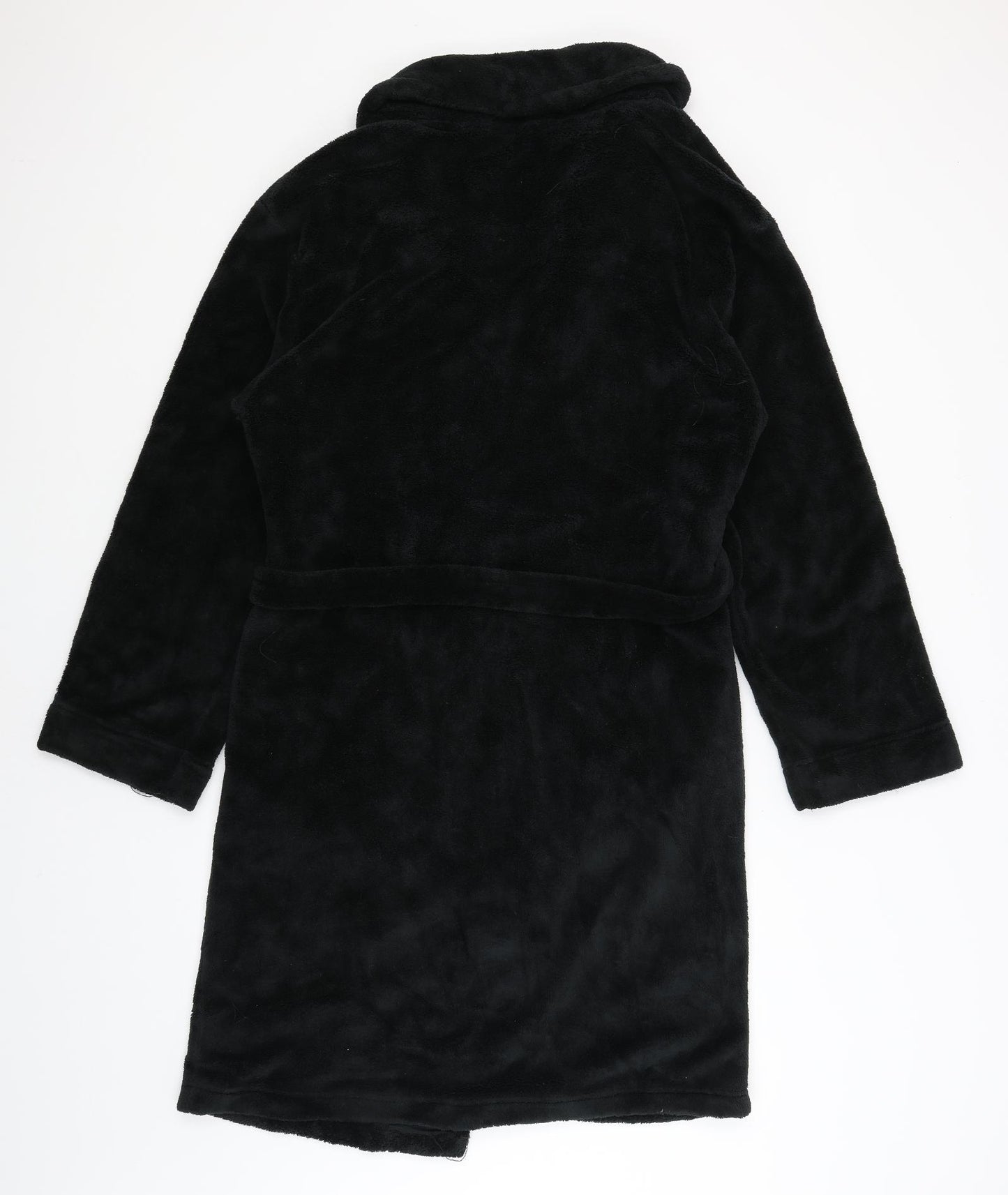 Cedar Wood State Mens Black Solid   Gown Size S