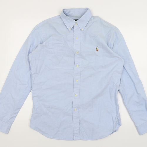 Ralph Lauren Mens Blue    Dress Shirt Size L