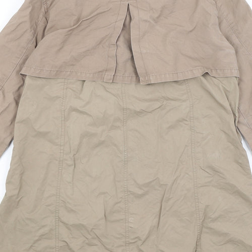 Gap Womens Brown   Overcoat Coat Size 8