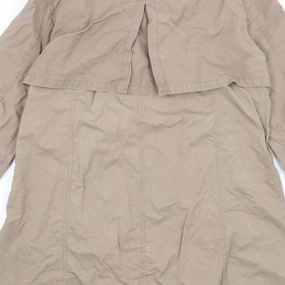 Gap Womens Brown   Overcoat Coat Size 8