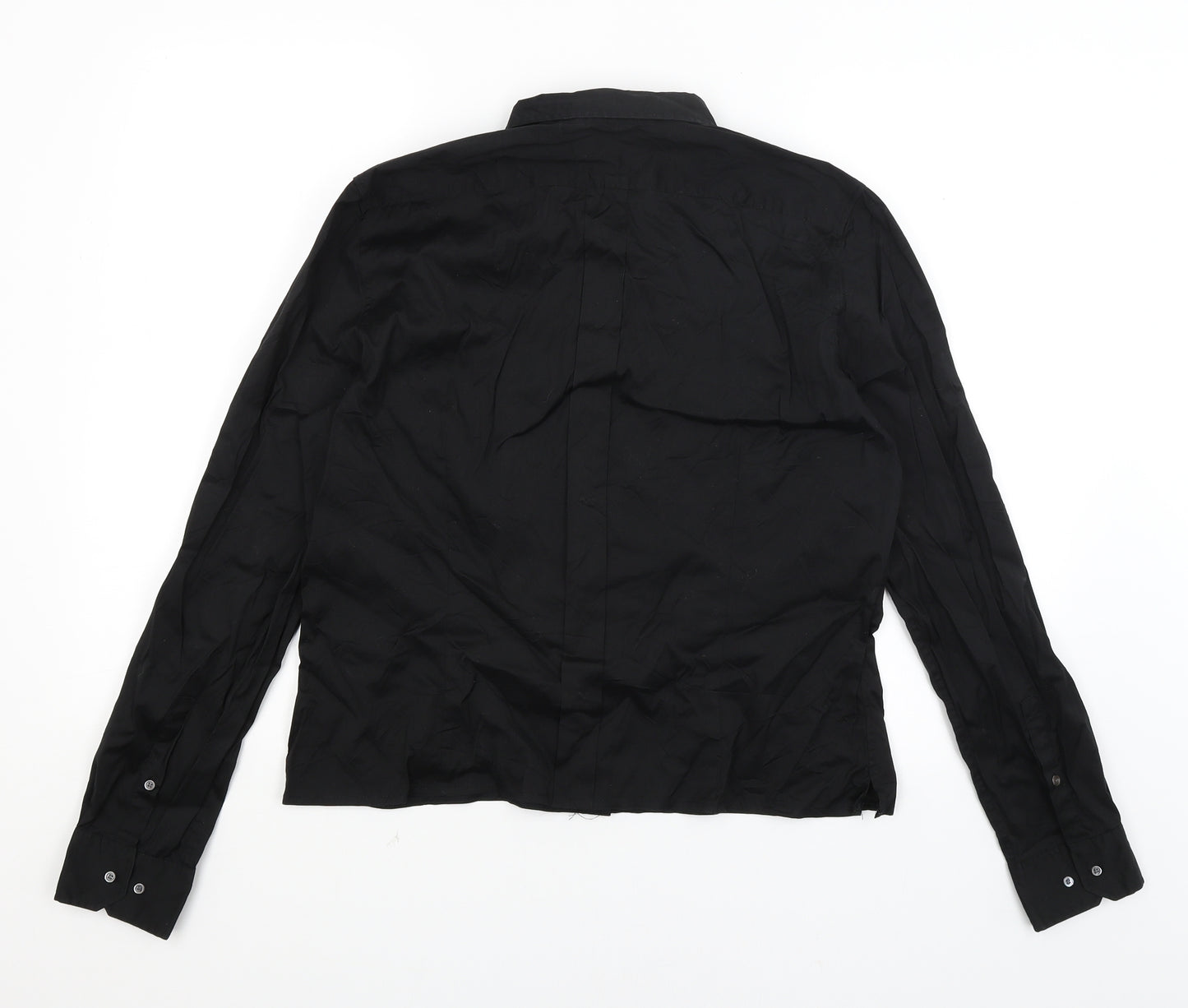 Country Roads Womens Black   Basic Button-Up Size XL