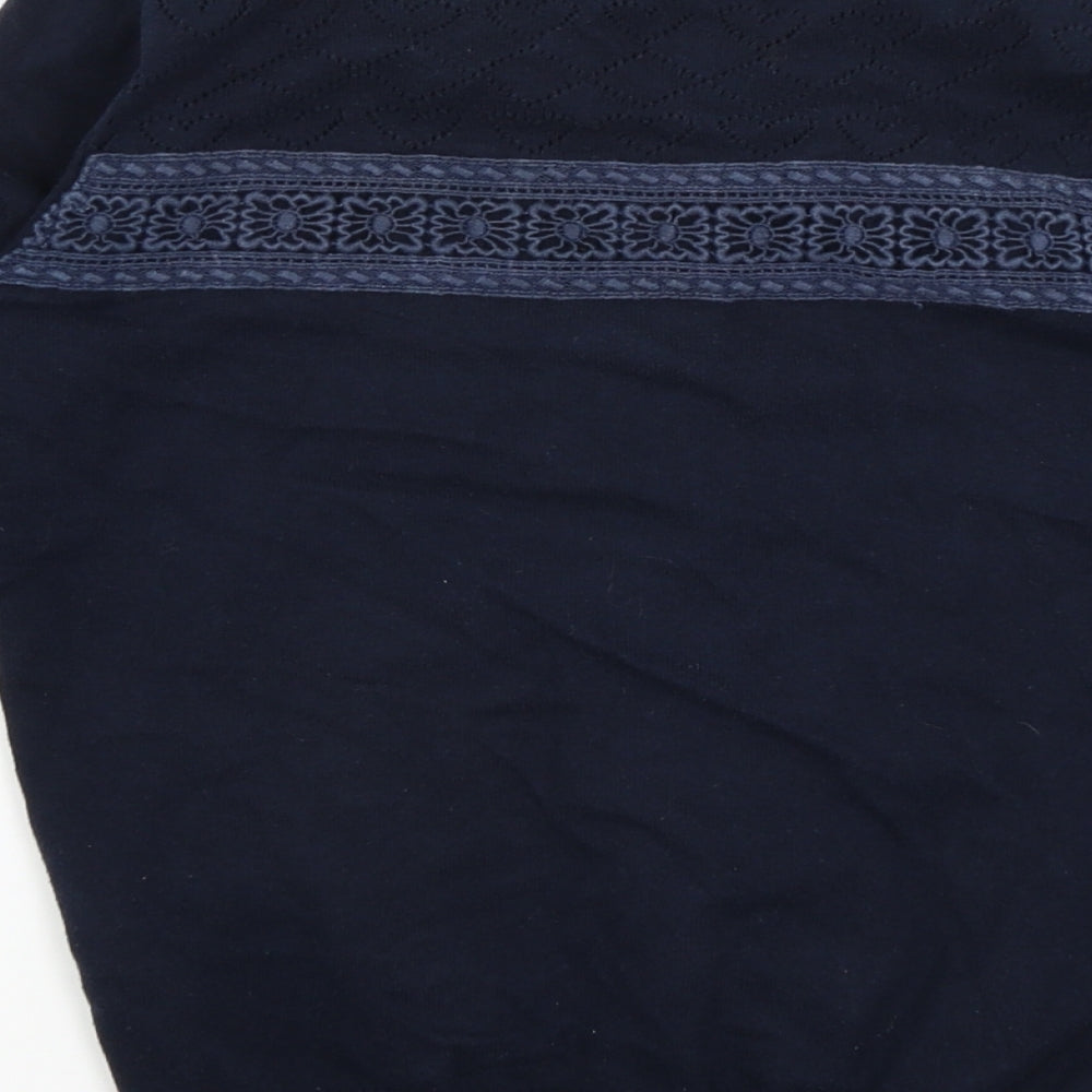 Yumi Womens Blue   Cardigan Jumper Size 8