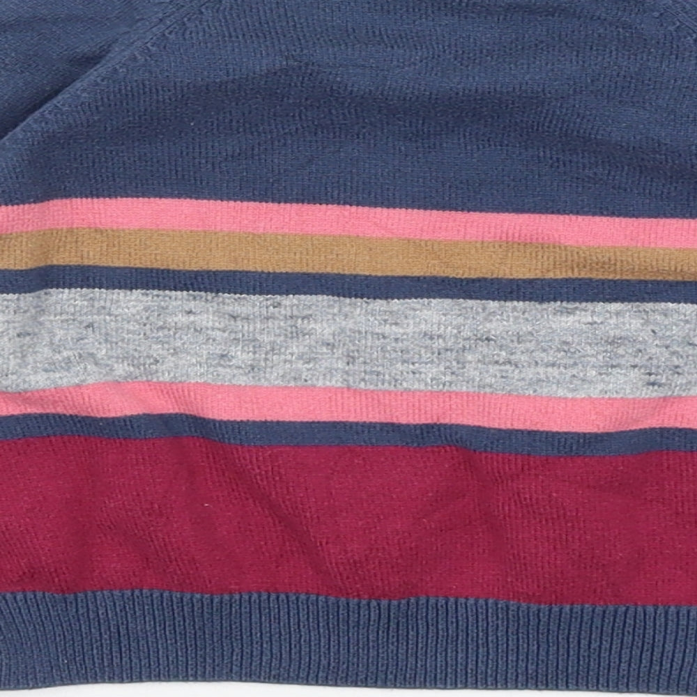 Mini Club Baby Blue Striped  Pullover Jumper Size 18-24 Months