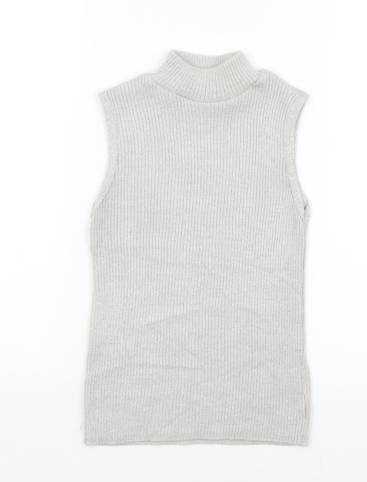 Sara Neal Womens Silver   Basic Tank Size S