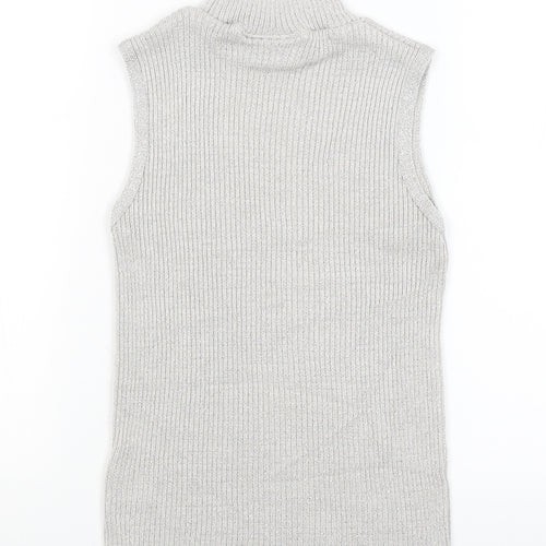 Sara Neal Womens Silver   Basic Tank Size S