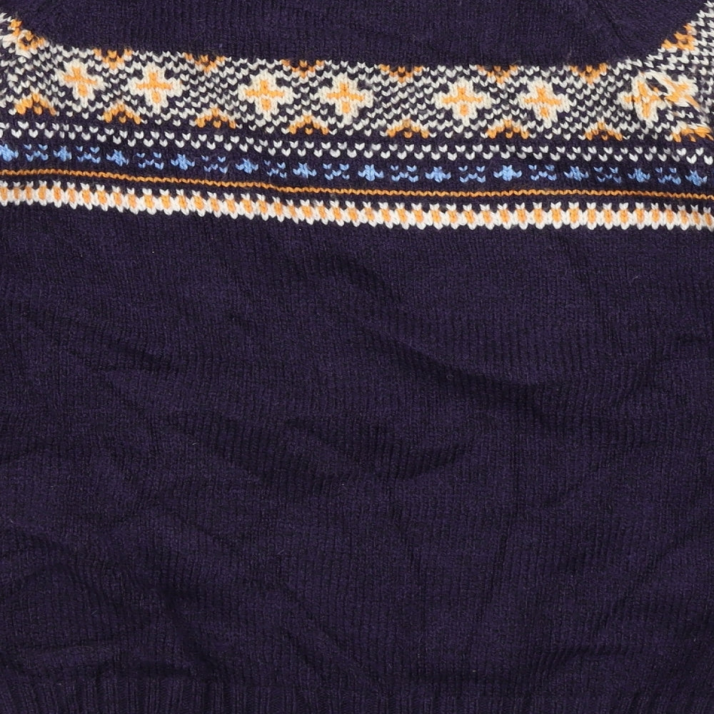 Superdry Mens Purple   Pullover Jumper Size L