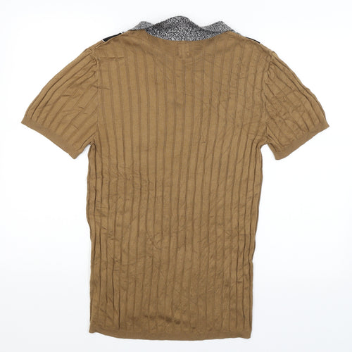 River Island Womens Brown   Basic T-Shirt Size M