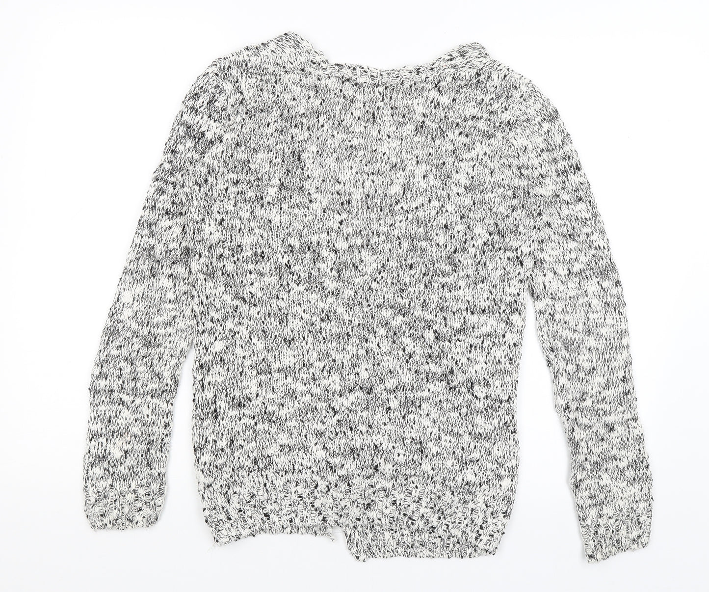 New Look Womens White   Wrap Jumper Size S