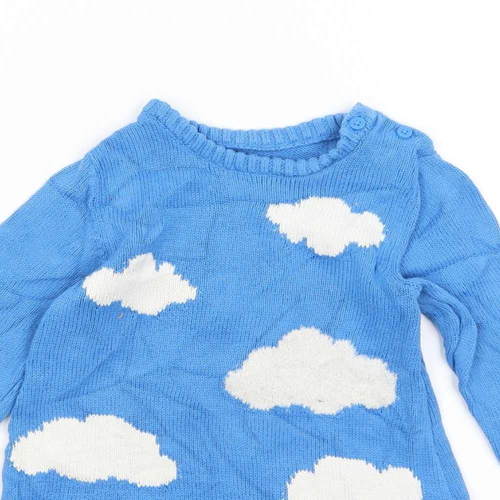 M&S Baby Blue   Jacket Dress  Size 12-18 Months