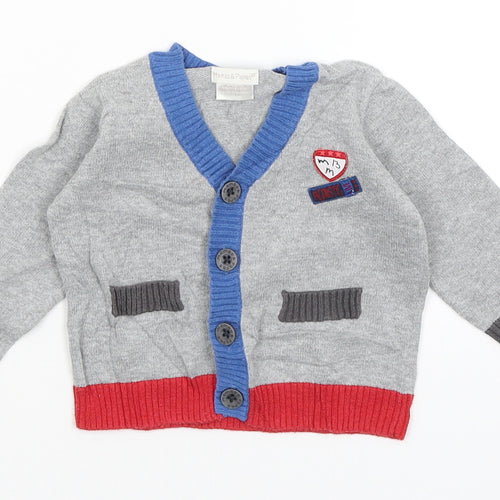 Mama's & Papa's Baby Grey   Cape Jumper Size 3-6 Months