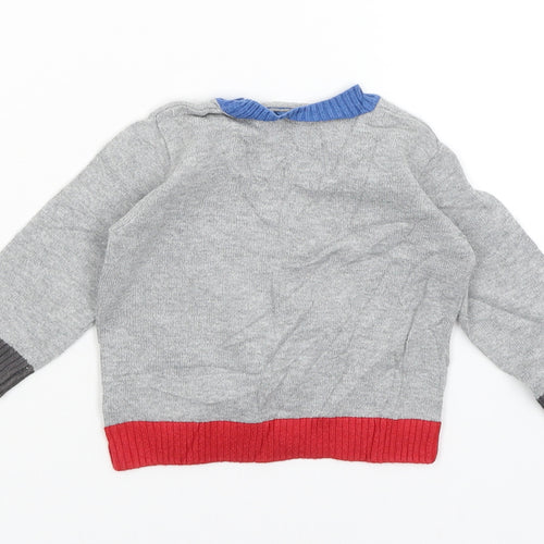 Mama's & Papa's Baby Grey   Cape Jumper Size 3-6 Months