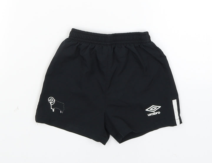 Umbro Baby Black   Cropped Trousers Size 18-24 Months