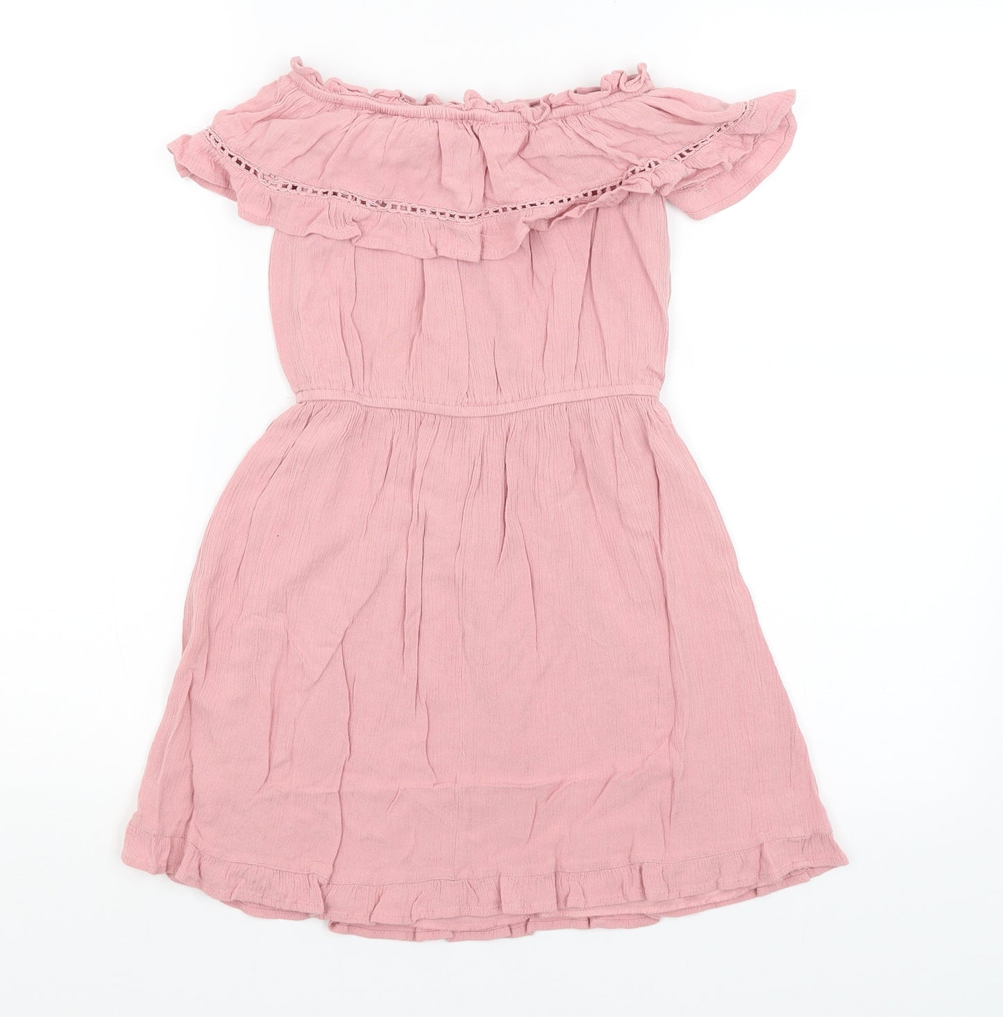 Primark Girls Pink   Fit & Flare  Size 9-10 Years