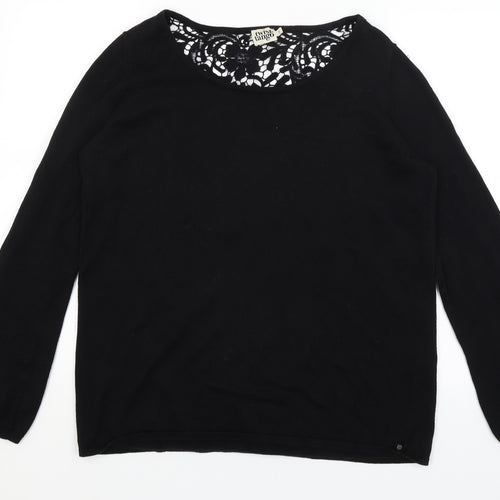 Twist & Tango Womens Black   Pullover Jumper Size M