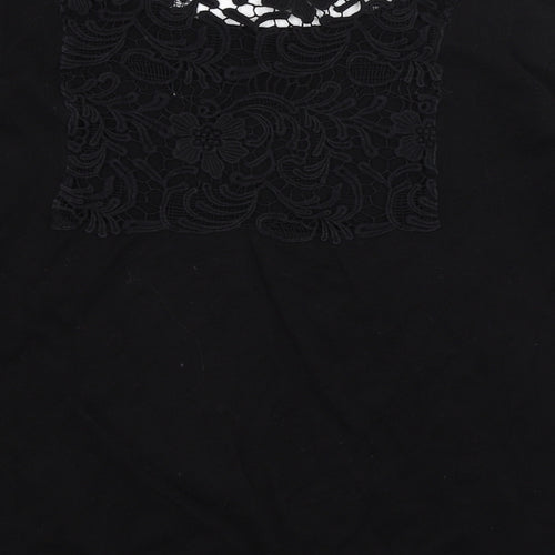 Twist & Tango Womens Black   Pullover Jumper Size M