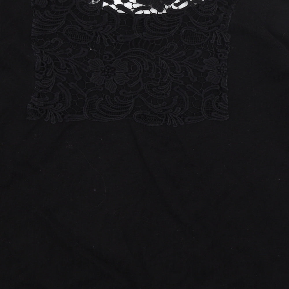 Twist & Tango Womens Black   Pullover Jumper Size M