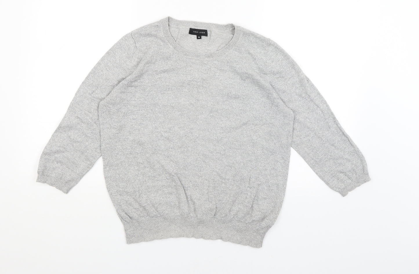 New Look Womens Grey   Pullover Jumper Size 14