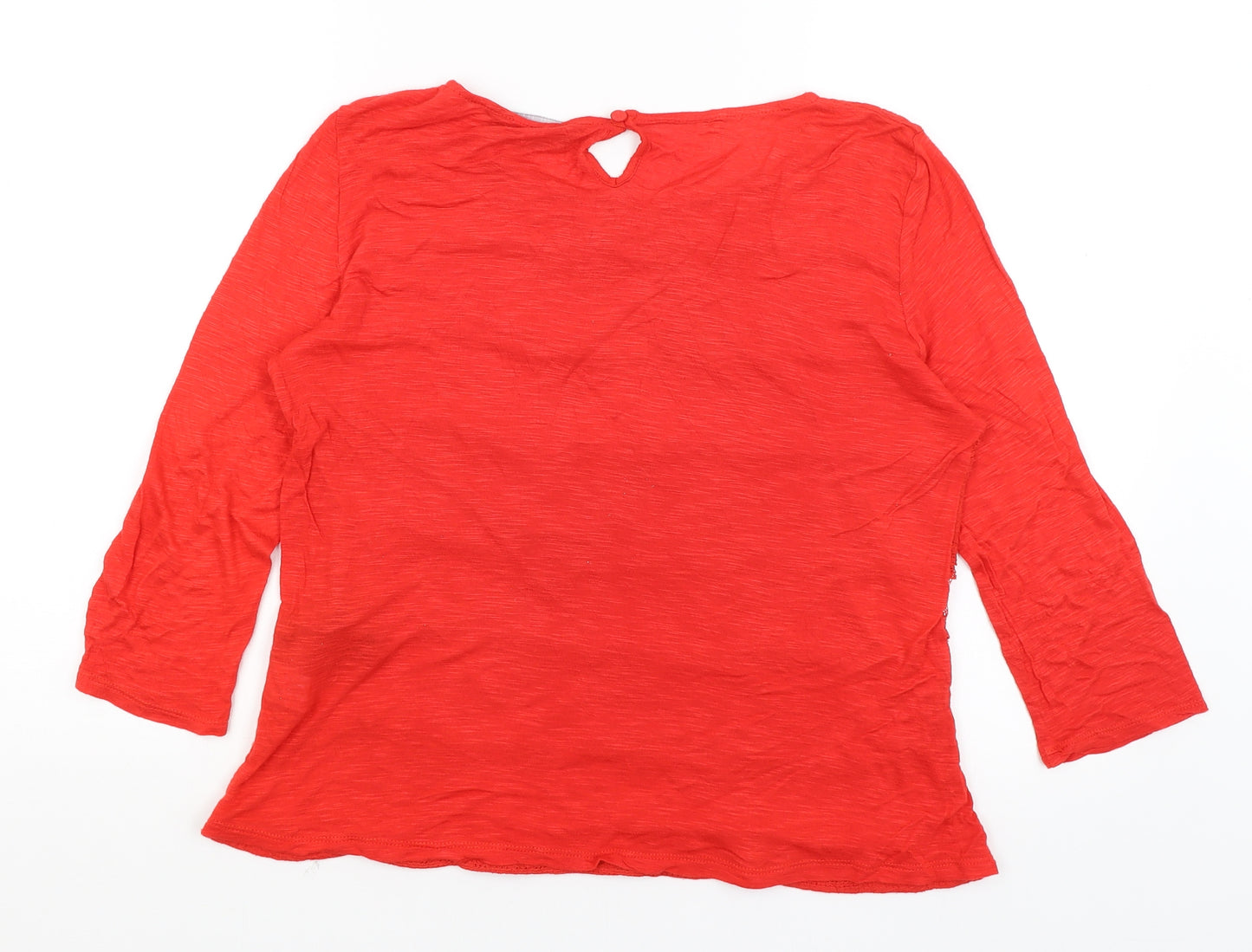 Dorothy Perkins Womens Red   Basic T-Shirt Size 16