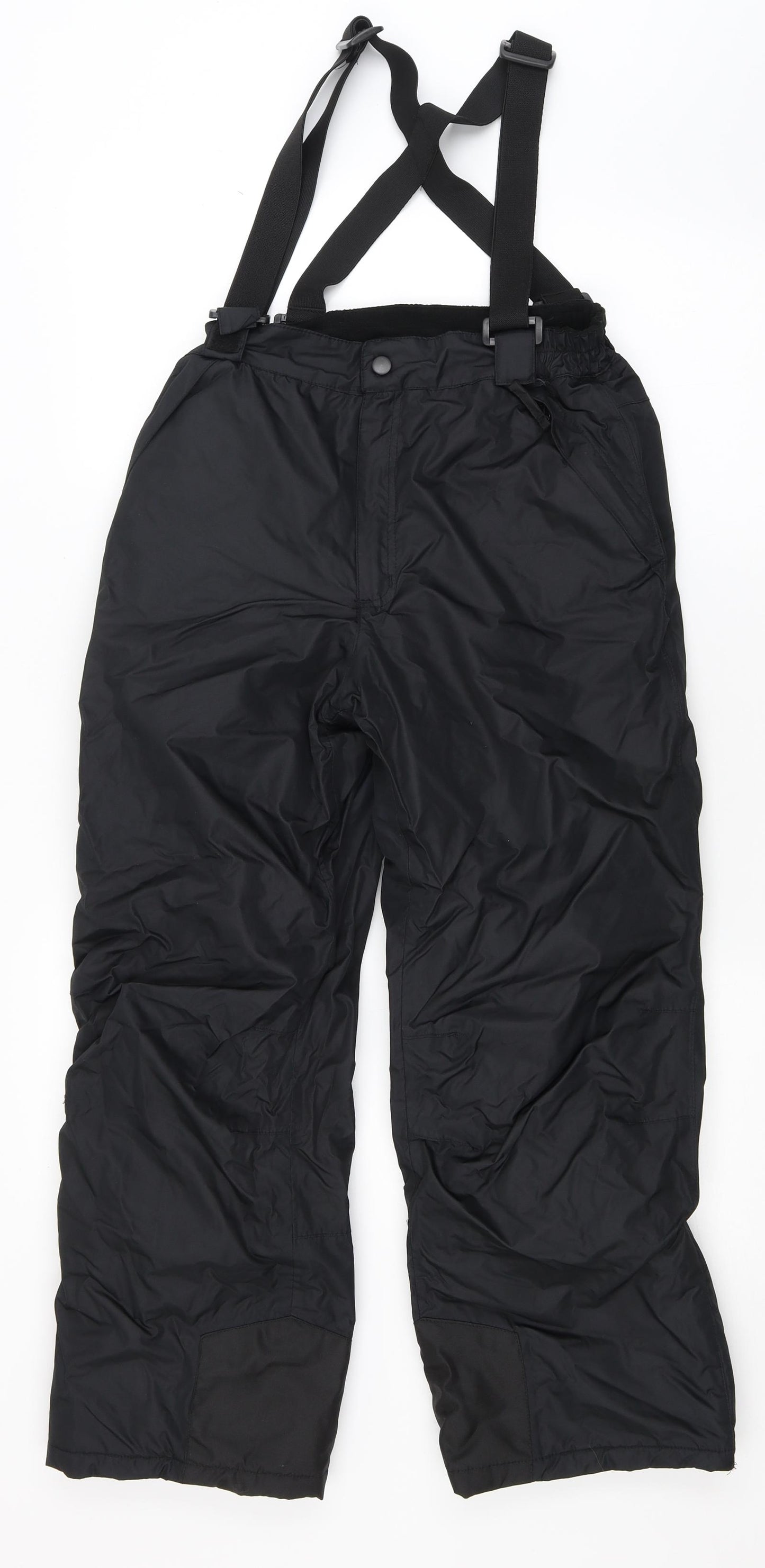 Crane Girls Black   Dungaree One-Piece Size 11-12 Years L24 in