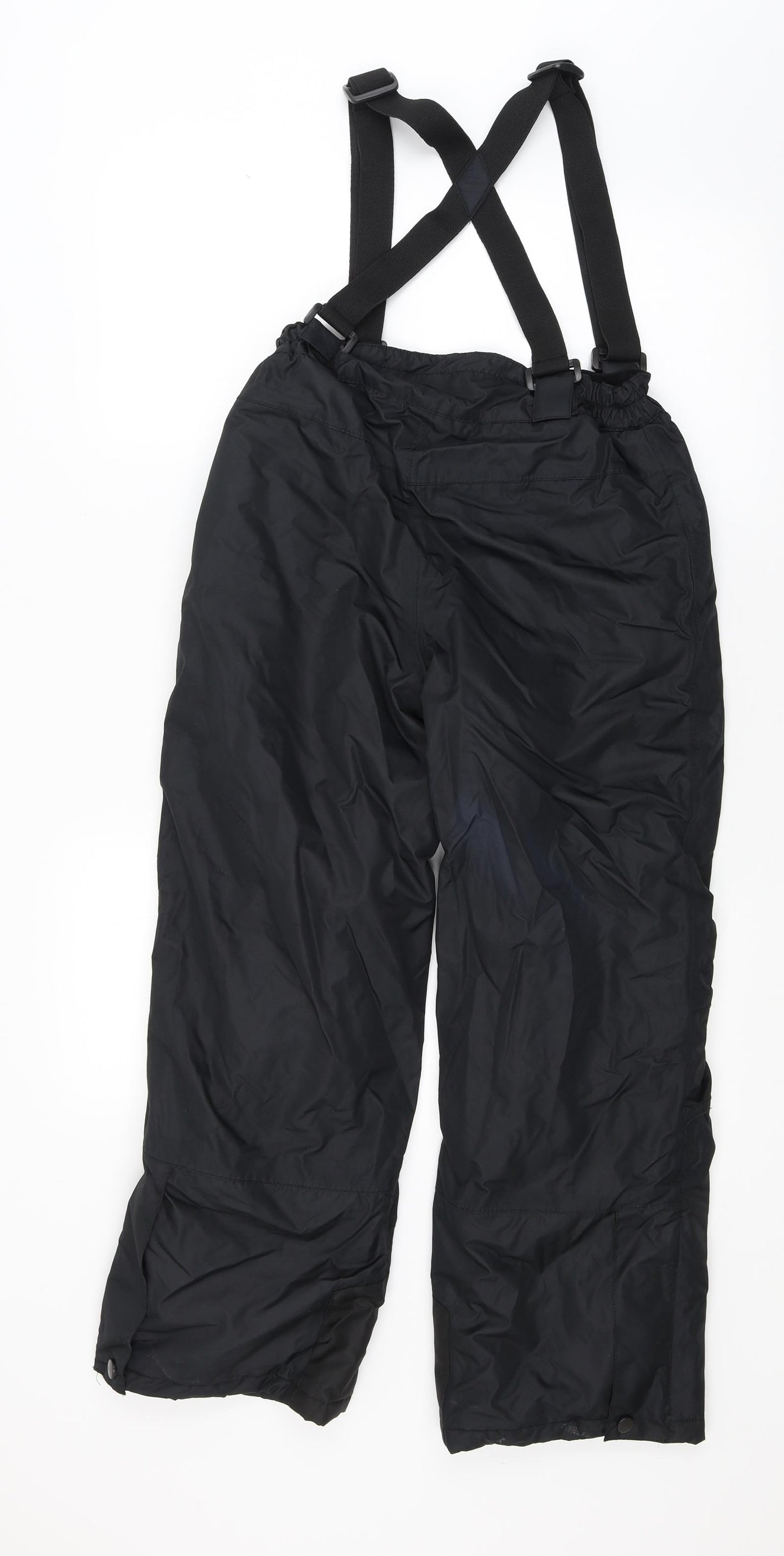 Crane Girls Black   Dungaree One-Piece Size 11-12 Years L24 in