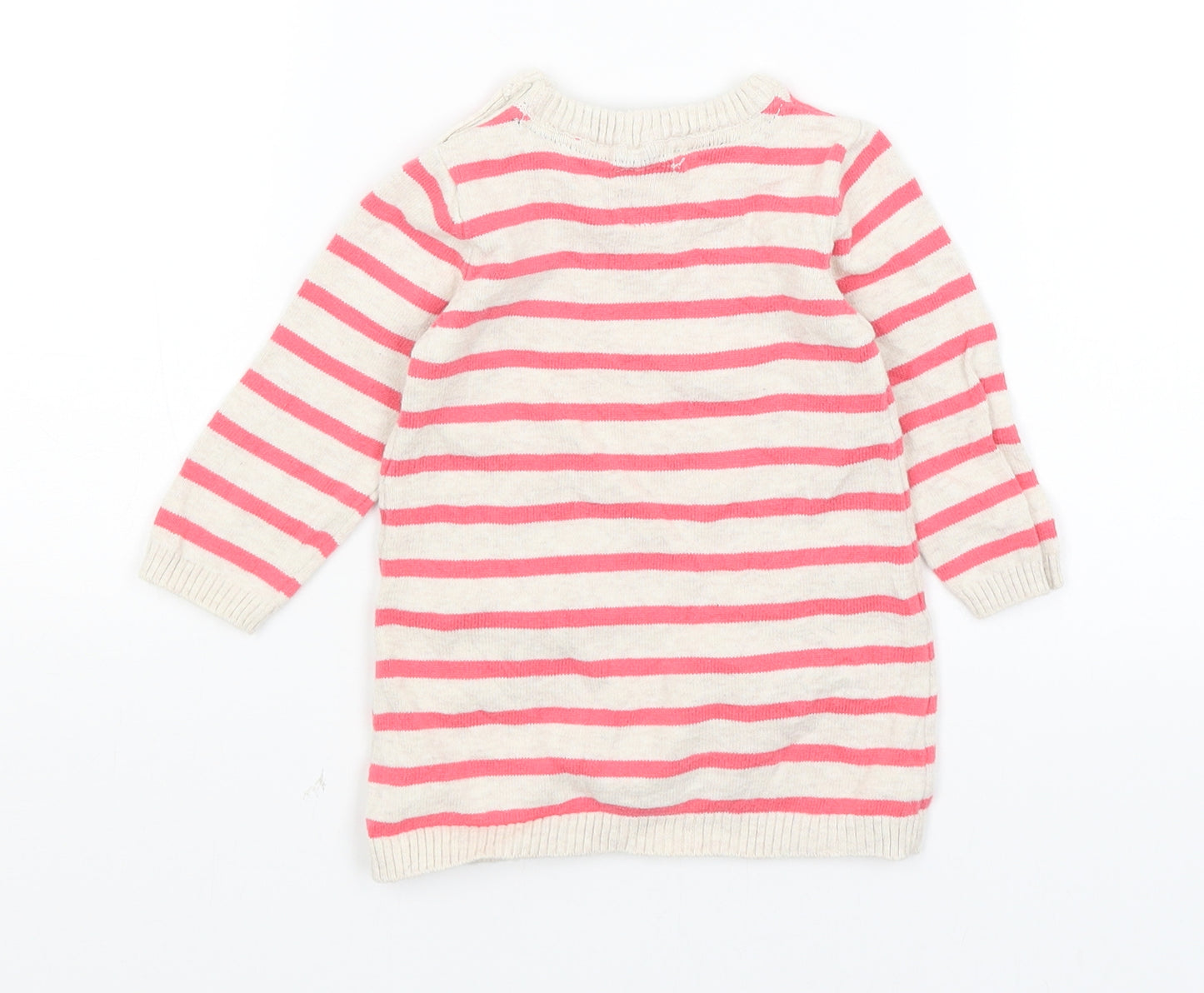 Early Days Baby Ivory Striped  Pullover Jumper Size 6-9 Months