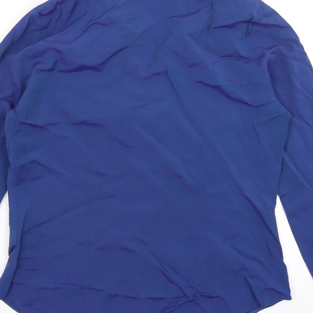 Dorothy Perkins Womens Blue   Basic Button-Up Size 14