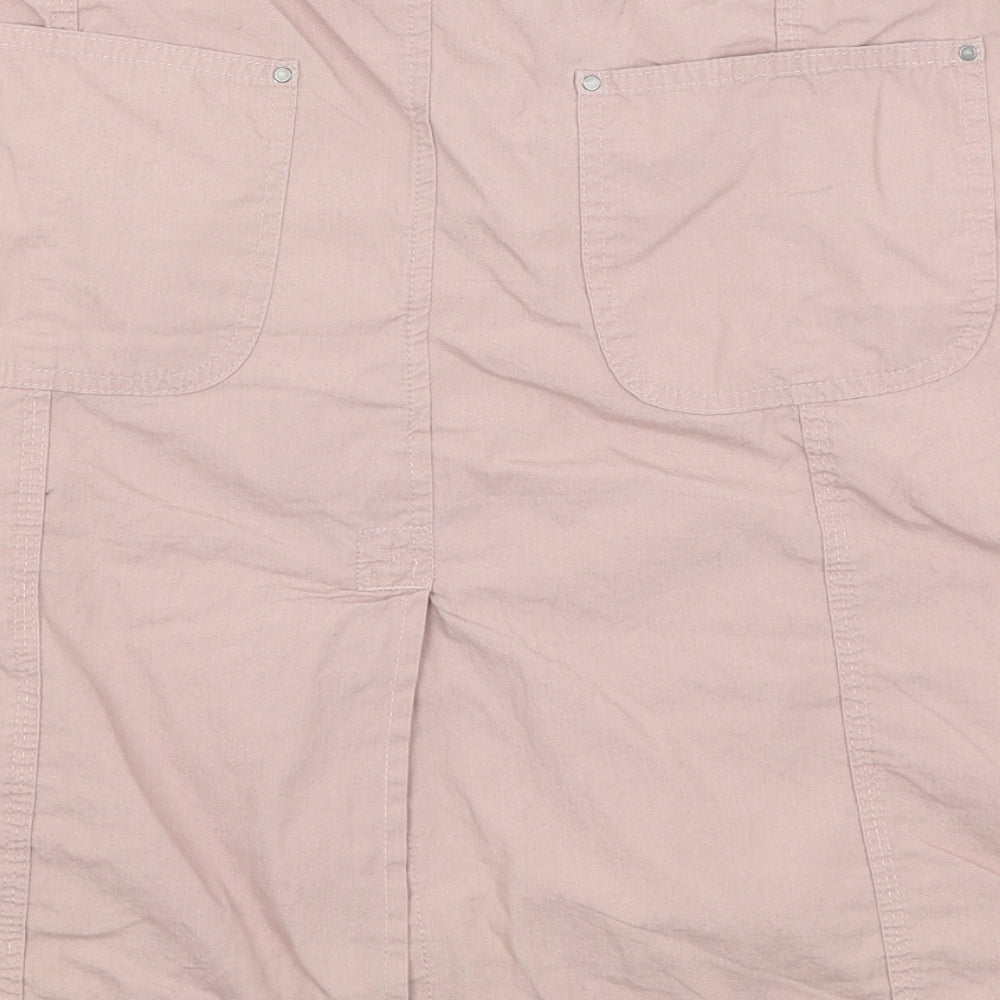 M&S Womens Pink   A-Line Skirt Size 14