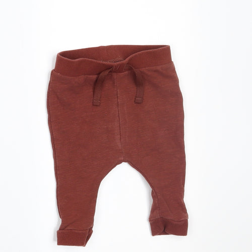 NEXT Boys Brown   Jogger Trousers Size 0-3 Months