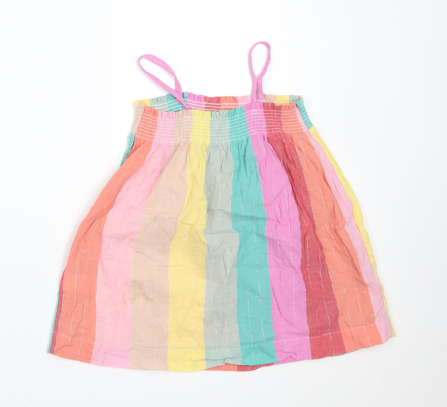 NEXT Girls Multicoloured Striped  Shift  Size 18-24 Months  - sundress
