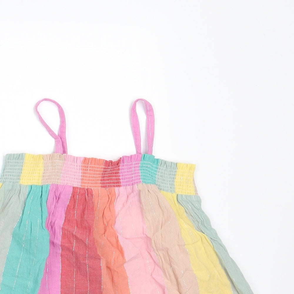 NEXT Girls Multicoloured Striped  Shift  Size 18-24 Months  - sundress