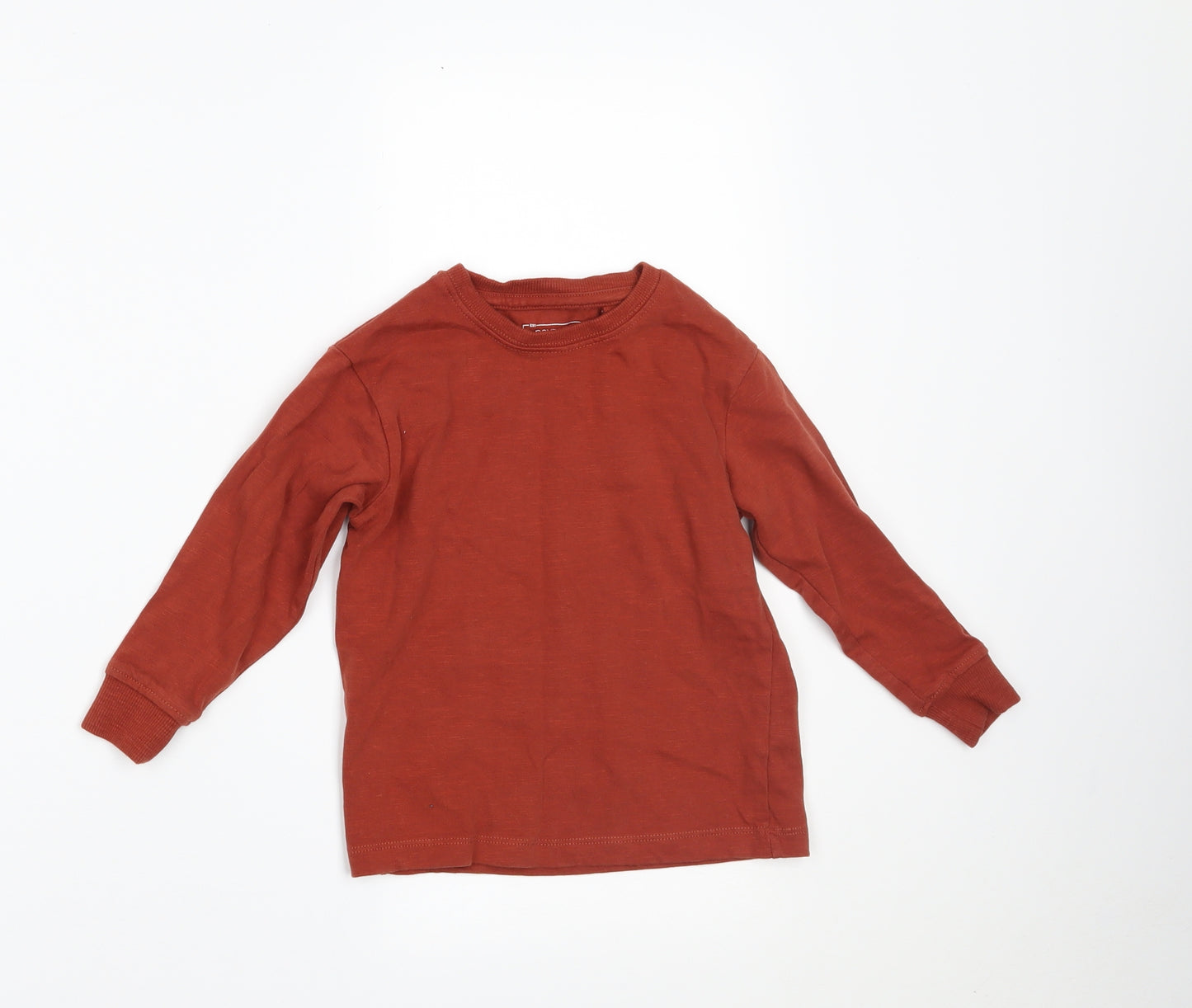 NEXT Boys Orange   Pullover Sweatshirt Size 3 Years