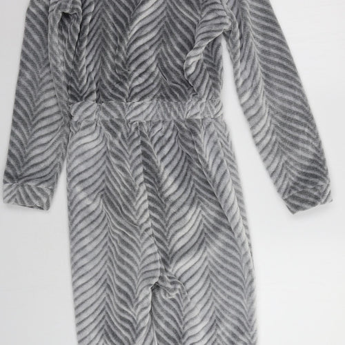 River Island Girls Grey Striped   Bodysuit Size 11-12 Years  - Onesie