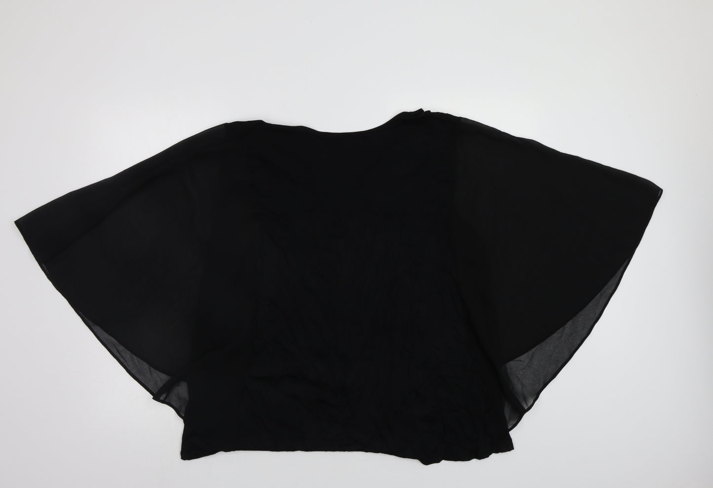 TU Womens Black   Basic Blouse Size 18