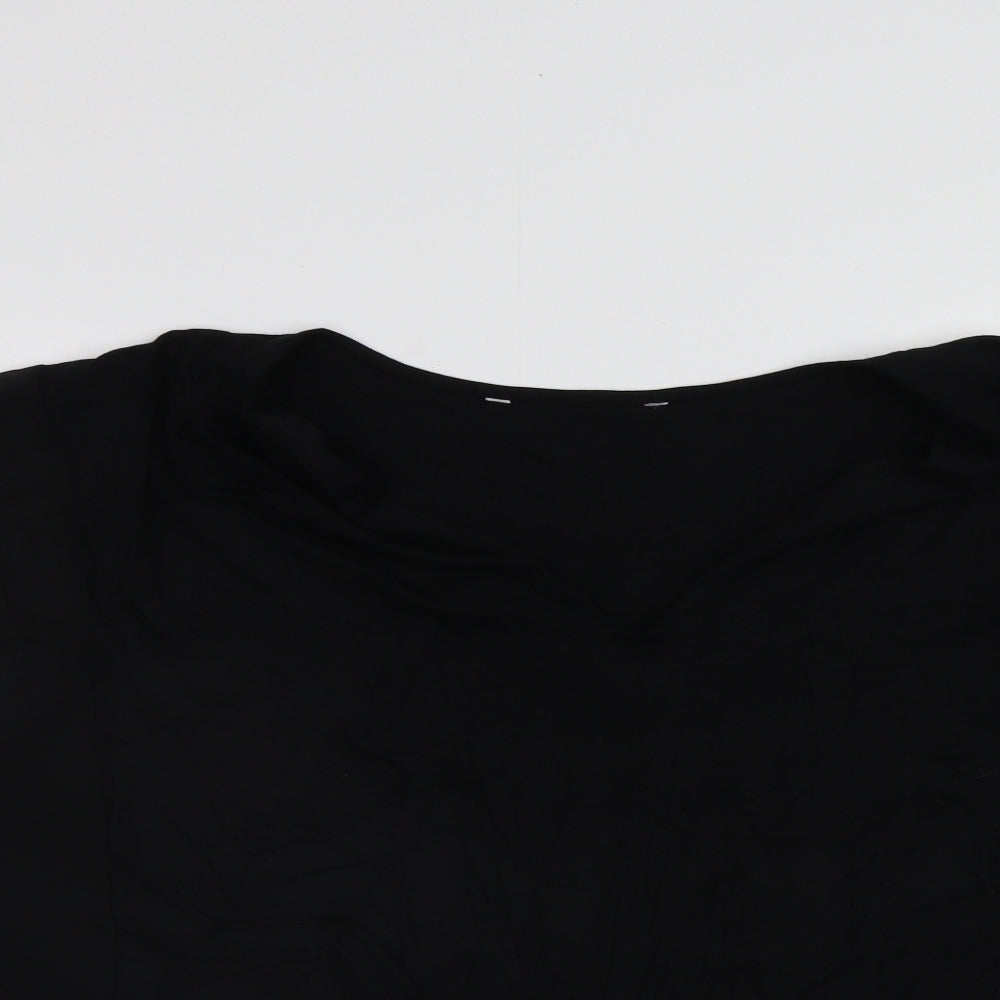 TU Womens Black   Basic Blouse Size 18