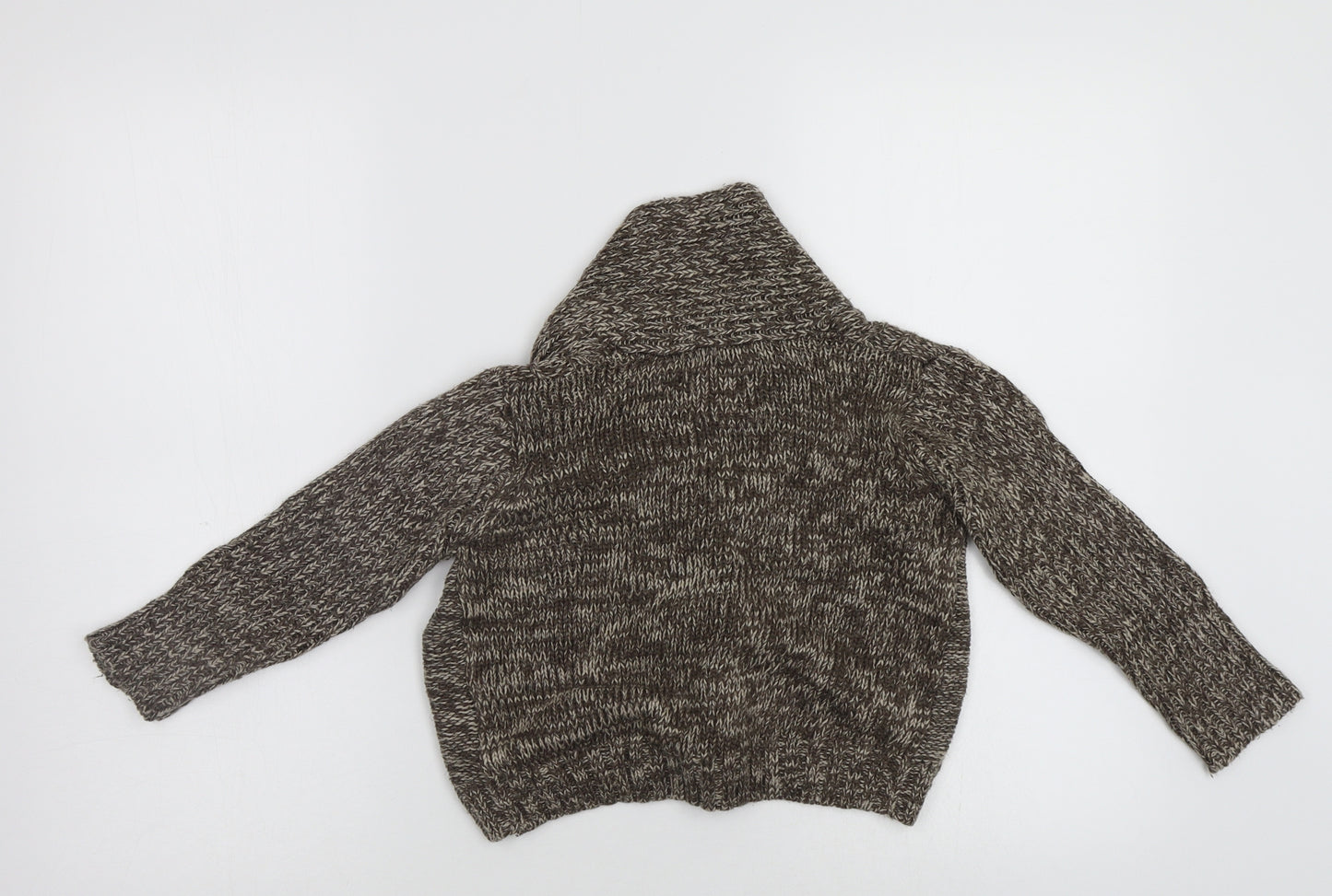 Rebel Boys Brown   Pullover Jumper Size 4-5 Years